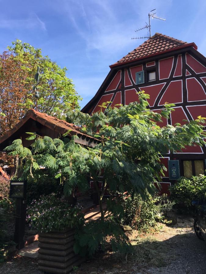 Auberge Du Tisserand Hotel Gommersdorf Kültér fotó